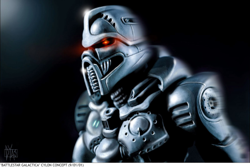 Illustration for article titled Stunning Concept Art From The Battlestar Galactica You Never Saw